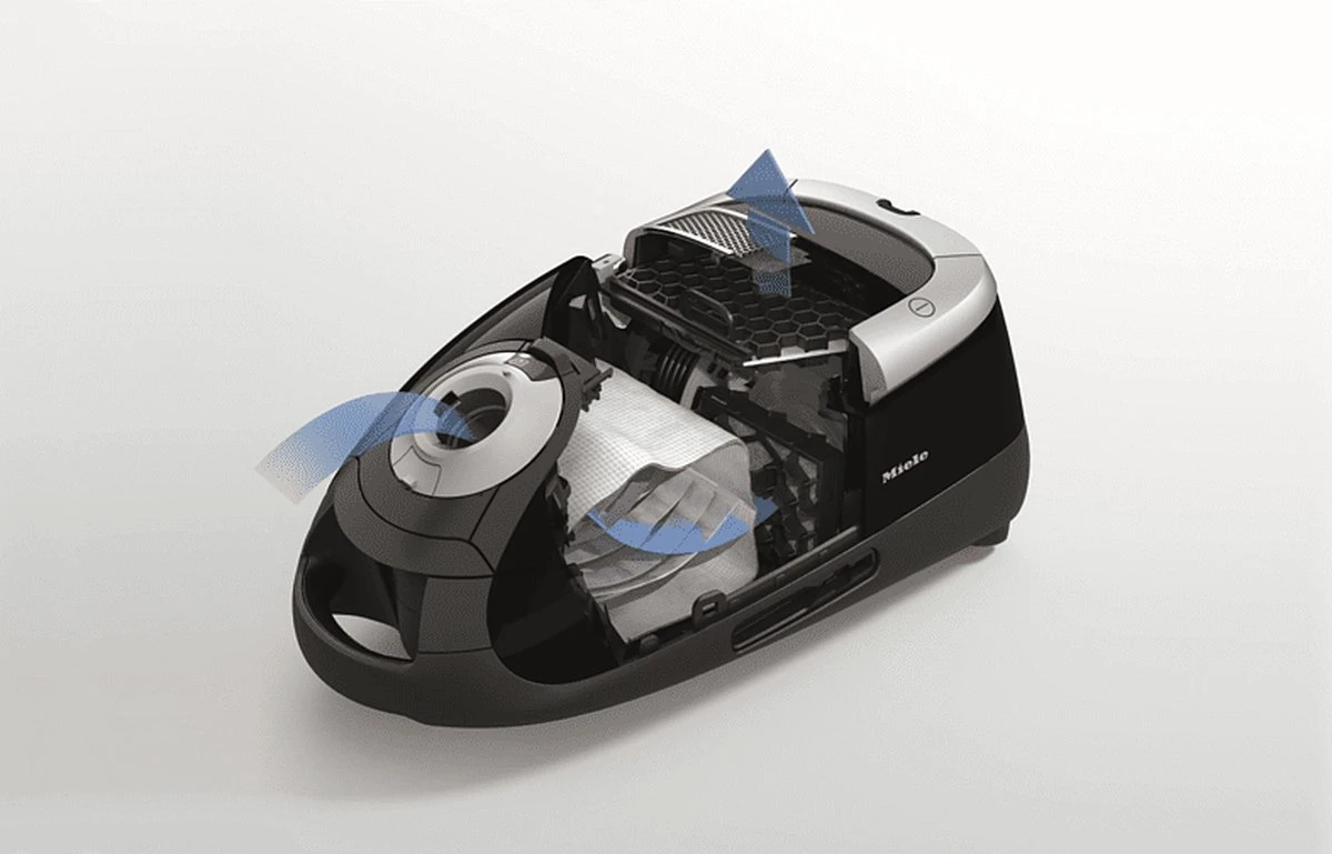 Miele Complete C2 Black Pearl Powerline - Stofzuiger Met Zak 2 Miele Complete C2 Black Pearl Powerline - Stofzuiger Met Zak - Afbeelding 2