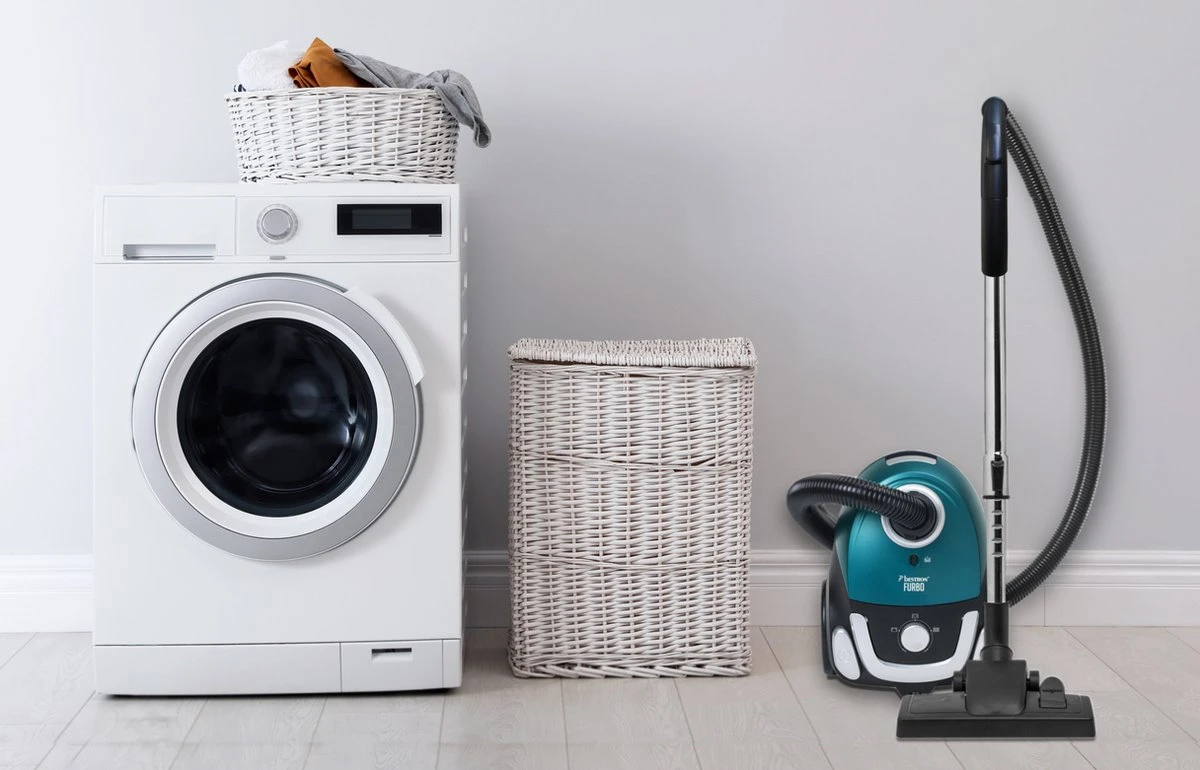 Bestron Stofzuiger Met Zak, Inclusief 3 Stofzuigerzakken, 94cm Telescoopbuis & 7.5m Actieradius, Met Uitwasbare HEPA12 & Microfilter, Kleur: Blauw 5 Bestron Stofzuiger Met Zak, Inclusief 3 Stofzuigerzakken, 94cm Telescoopbuis & 7.5m Actieradius, Met Uitwasbare HEPA12 & Microfilter, Kleur: Blauw - Afbeelding 5