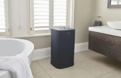 Tota Wasmand, 60 L, 2 Compartimenten, Zwart - Joseph Joseph -Leifheit Store 1200x778 2