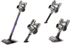 Steelstofzuiger 4 In 1 - Steelstofzuigers Draadloos Met Kruimeldief - LCD Touchscreen - Incl. Accu En Lader (model 2023) -Leifheit Store 1200x782 2