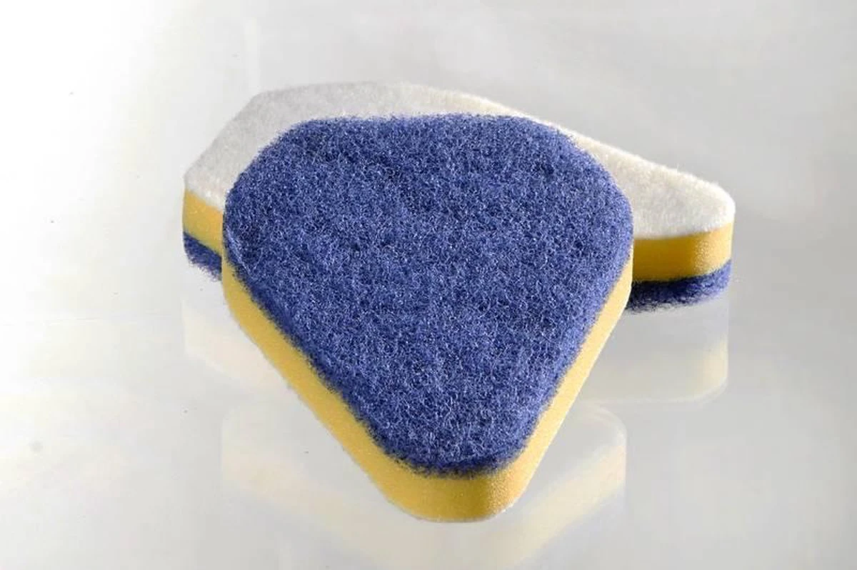 GENERIC Badkamer-/tegelwisser Blitz-Blank, 4-delig, Met Telescopische Handgreep & Dubbelzijdige Spons 2 GENERIC Badkamer-/tegelwisser Blitz-Blank, 4-delig, Met Telescopische Handgreep & Dubbelzijdige Spons - Afbeelding 2