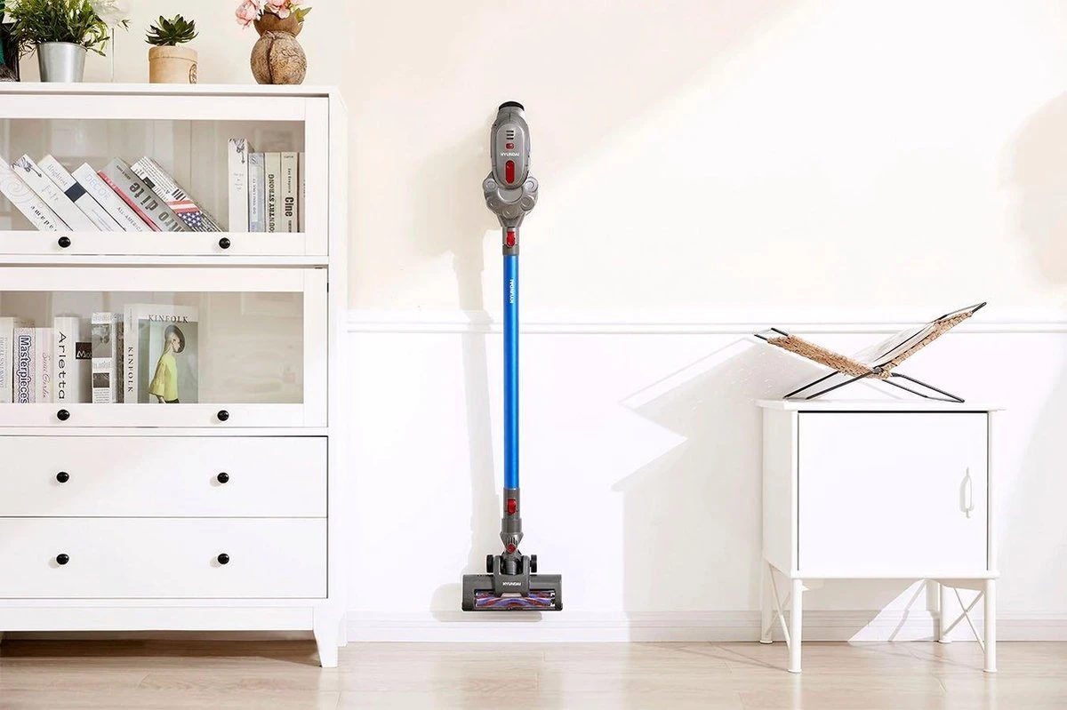 Hyundai - Draadloze Steelstofzuiger - 100 Watt - Spring 2 Hyundai - Draadloze Steelstofzuiger - 100 Watt - Spring - Afbeelding 2