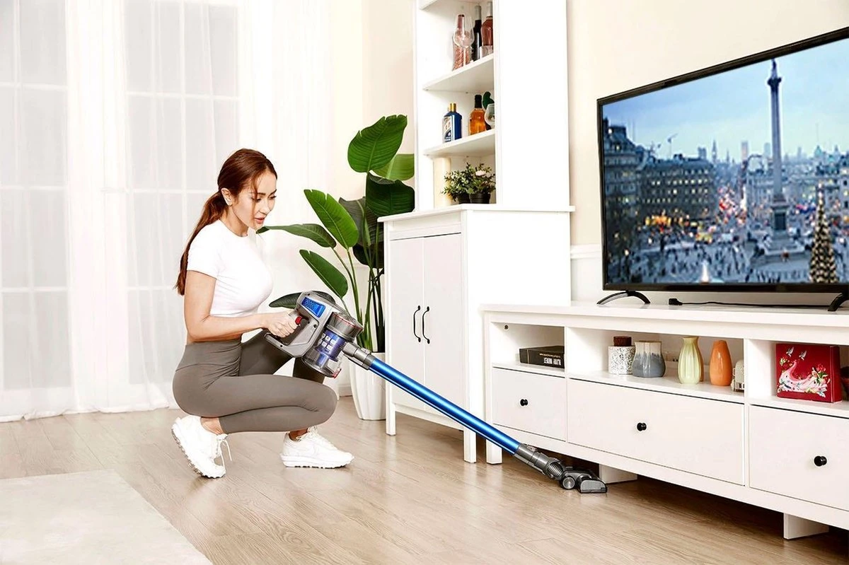 Hyundai - Draadloze Steelstofzuiger - 100 Watt - Spring 11 Hyundai - Draadloze Steelstofzuiger - 100 Watt - Spring - Afbeelding 11