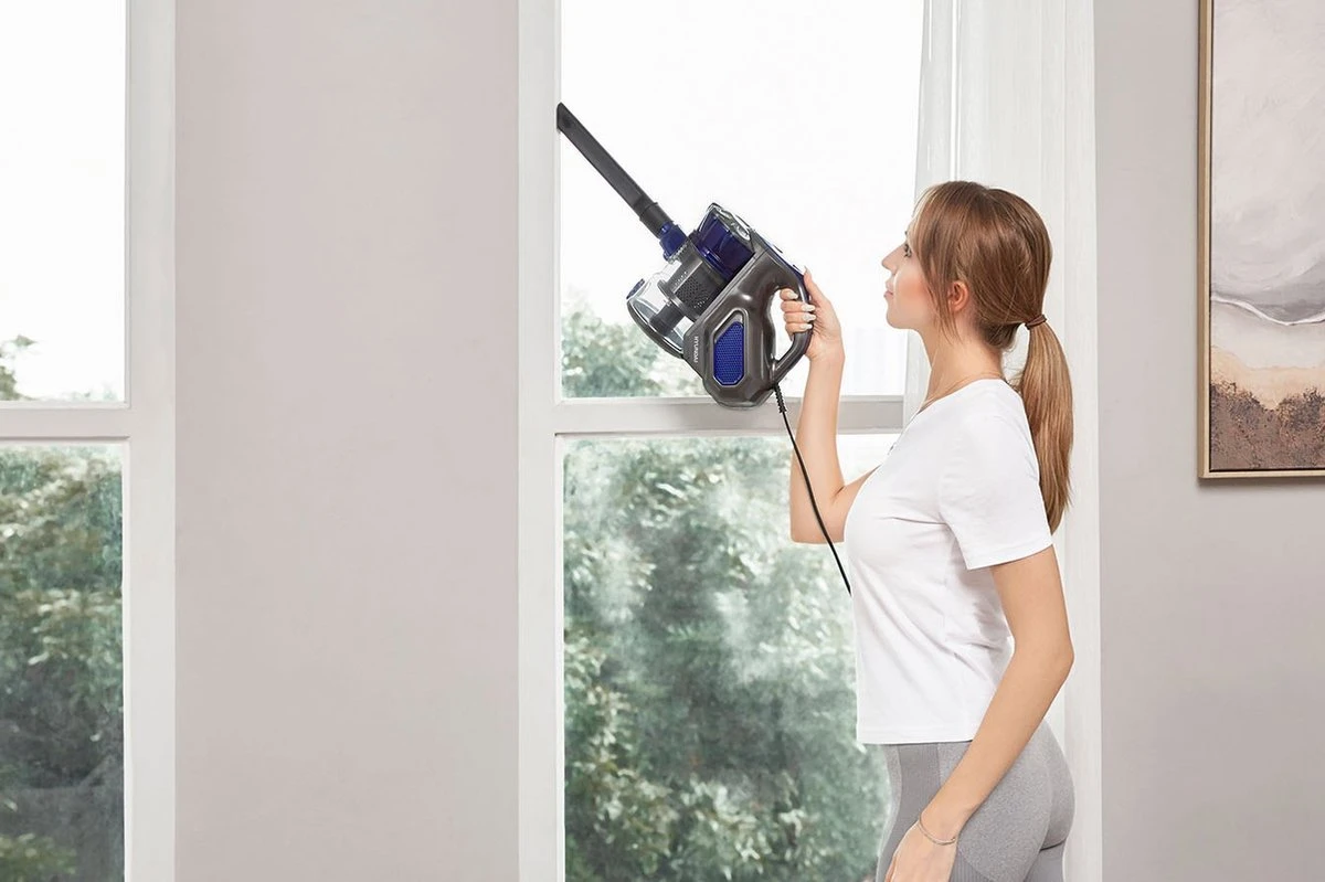 Stofzuiger - Hyundai- Licht Gewicht - 600W - Blue And Gray -HHE203202 3 Stofzuiger - Hyundai- Licht Gewicht - 600W - Blue And Gray -HHE203202 - Afbeelding 3