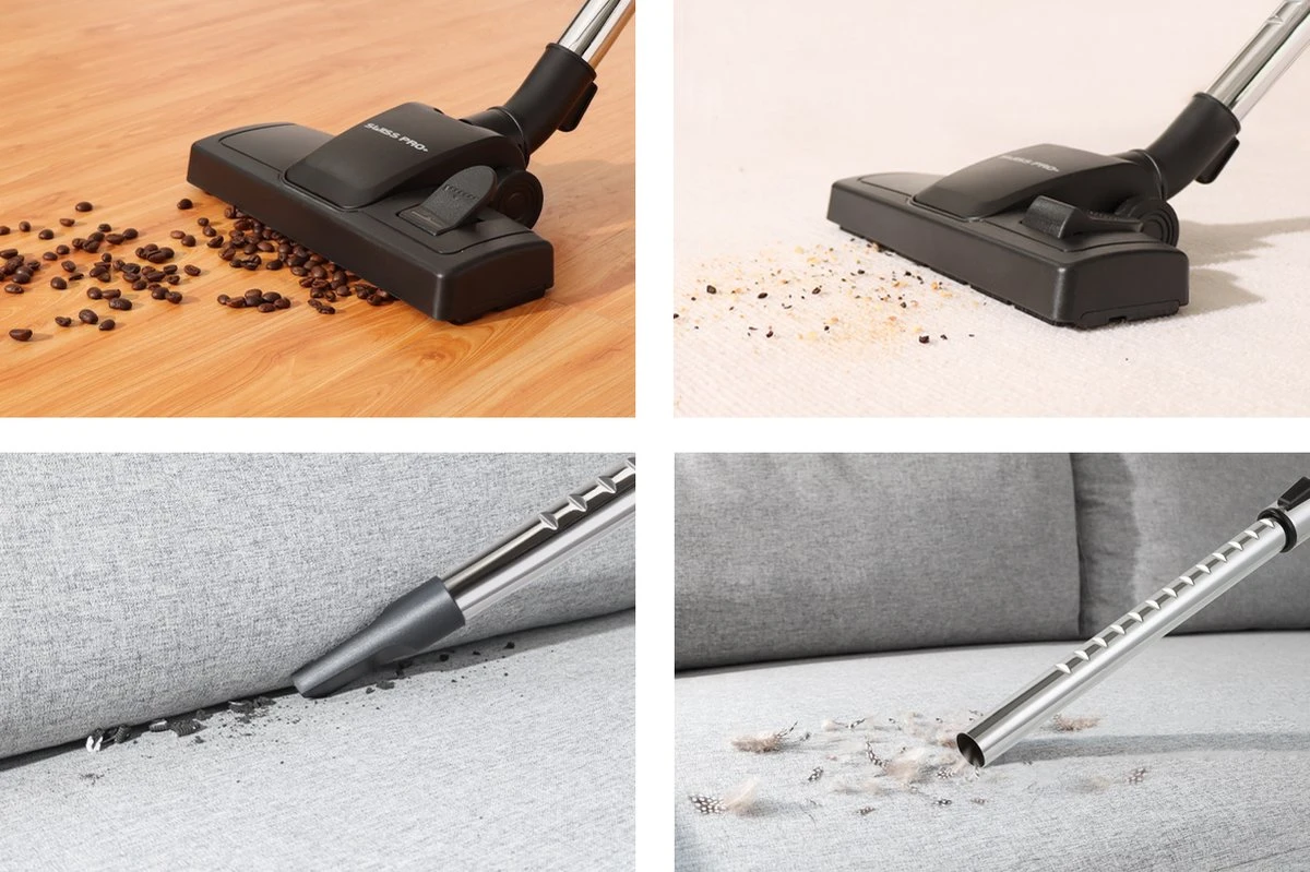 Swiss Pro+ | Stofzuiger Zonder Zak 1500W - Stofzuiger Cyclonische Vaccuum 1500W - 8.5 Meter Actieradius - Dier Vriendelijk - Nieuw Model - Limited Edition 7 Swiss Pro+ | Stofzuiger Zonder Zak 1500W - Stofzuiger Cyclonische Vaccuum 1500W - 8.5 Meter Actieradius - Dier Vriendelijk - Nieuw Model - Limited Edition - Afbeelding 7