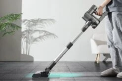 Swiss Pro+ Steelstofzuiger Met Dweil Functie - Afkoppelbare Dweil Functie - LED Display Touchscreen - 22KPA - 5 In 1 - Kruimeldief - Lange Batterijduur -Leifheit Store 1200x799 13