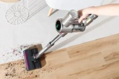 Swiss Pro+ Steelstofzuiger Met Dweil Functie - Afkoppelbare Dweil Functie - LED Display Touchscreen - 22KPA - 5 In 1 - Kruimeldief - Lange Batterijduur -Leifheit Store 1200x799 17