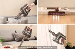 Roborock | Snoerloze Steelstofzuiger V12 - Steelstofzuiger Draadloos - Met Turbo Stand Led Verlichting In Mondstuk - Sterke Zuigkracht - Zonder Zak 4 In 1 - Inclusief Muurbeugel | Purple Edition 2022 -Leifheit Store 1200x799 94