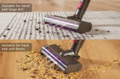 Roborock | Snoerloze Steelstofzuiger V12 - Steelstofzuiger Draadloos - Met Turbo Stand Led Verlichting In Mondstuk - Sterke Zuigkracht - Zonder Zak 4 In 1 - Inclusief Muurbeugel | Purple Edition 2022 -Leifheit Store 1200x799 95