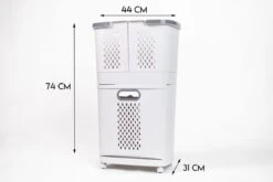 Sens Design Wasmanden Met Deksel - Wassorteerder 3 Vakken Op Wieltjes 29 Sens Design Wasmanden Met Deksel - Wassorteerder 3 Vakken Op Wieltjes -Leifheit Store 1200x800 161