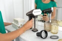 SteamOne RP10B Pluizenverwijderaar - Zwart - Oplaadbaar -Leifheit Store 1200x800 463