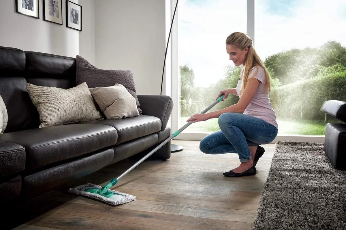 Leifheit Classic Overtrek Vloerwisser XL - Microfibre - 42 Cm Wisbreedte 8 Leifheit Classic Overtrek Vloerwisser XL - Microfibre - 42 Cm Wisbreedte - Afbeelding 8