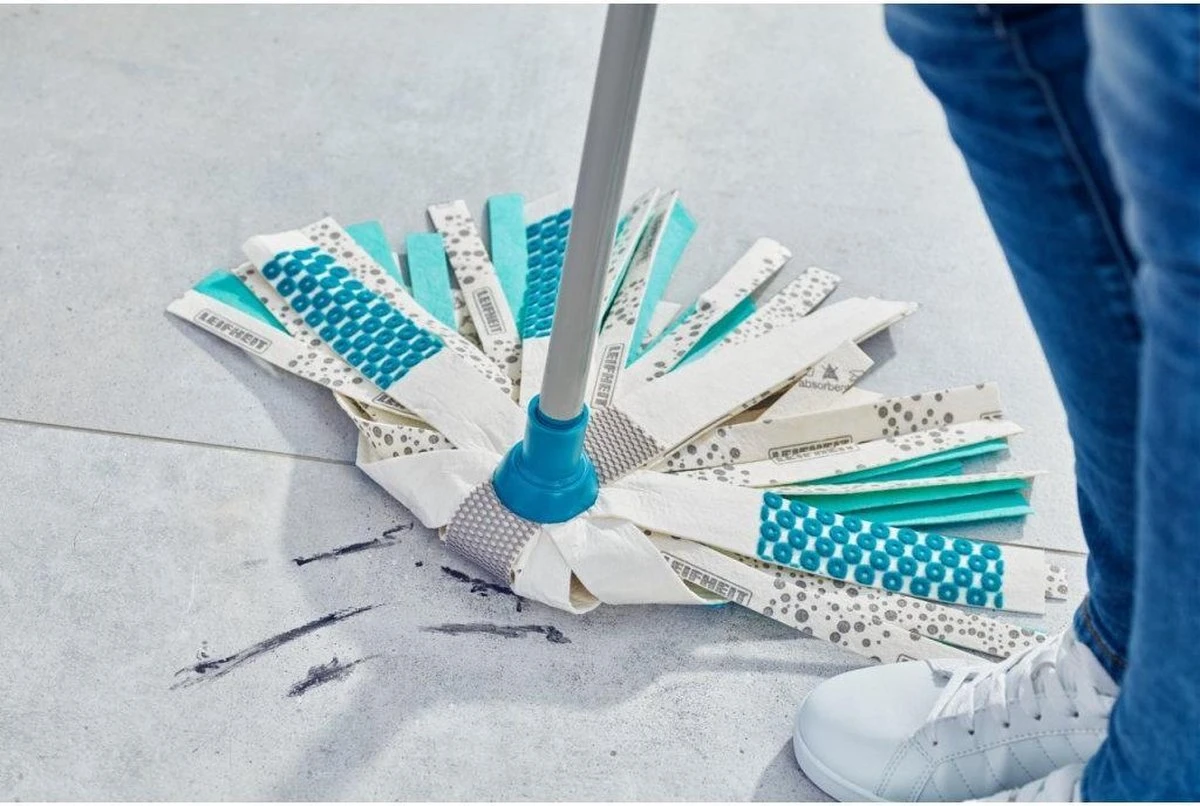 Leifheit 3 In 1 Power Vervangingskop - Mop 2 Leifheit 3 In 1 Power Vervangingskop - Mop - Afbeelding 2