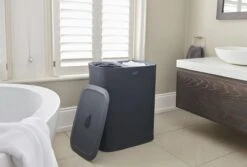 Joseph Joseph - Tota Wasmand 90 L - 2 Compartimenten - Zwart -Leifheit Store 1200x812 3