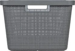 Curver Jute Wasmand - 46L - Donkergrijs 15 Curver Jute Wasmand - 46L - Donkergrijs -Leifheit Store 1200x815 3