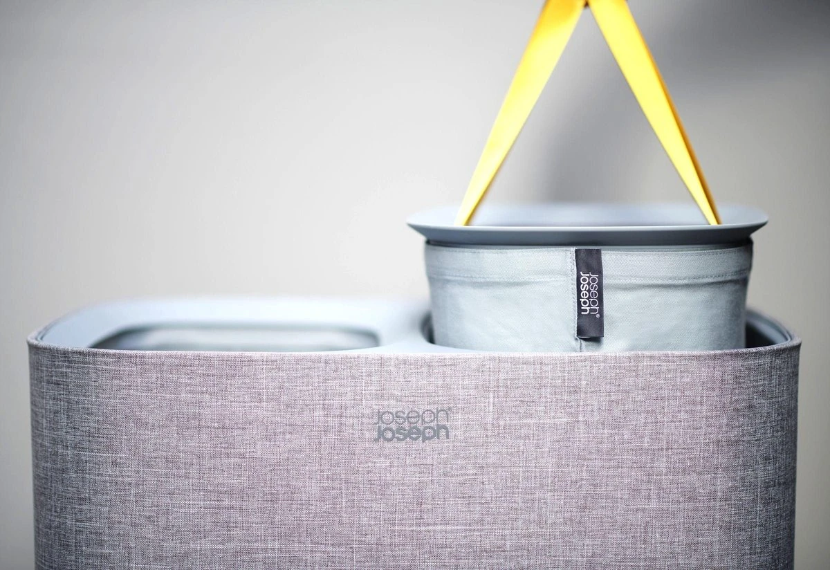 Tota Wasmand, 90 L, 2 Compartimenten, Grijs - Joseph Joseph 5 Tota Wasmand, 90 L, 2 Compartimenten, Grijs - Joseph Joseph - Afbeelding 5