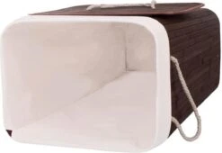 Springos Wasmand | Met Deksel | Opvouwbaar | 72 Liter | Met Uitneembare Waszak | Wasmand | Bruin -Leifheit Store 1200x825 1