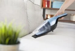 PRIMO PR507SV Stofzuiger Zonder Zak - 2-in-1 Steelstofzuiger Draadloos - Kruimelzuiger - HEPA Filter - Blauw -Leifheit Store 1200x826 1