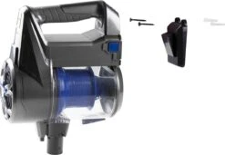 PRIMO PR502SV Stofzuiger Zonder Zak - 3-in-1 Steelstofzuiger Draadloos - Kruimelzuiger - HEPA Filter - Zwart / Blauw -Leifheit Store 1200x829 3