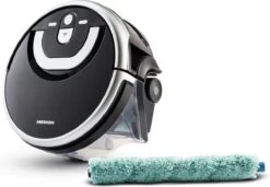 Medion P10 W - Dweilrobot - Intelligente Navigatie - 0,8L Watertank - Looptijd 80 Min - Zwart -Leifheit Store 1200x832 4