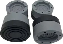 Minismus Wasmachine Trillingsdempers Set Van 4 Stuks - Zwart Vibratie Demper Pads - Antislipmatjes - Trillingsmat 8,5 CM 13 Minismus Wasmachine Trillingsdempers Set Van 4 Stuks - Zwart Vibratie Demper Pads - Antislipmatjes - Trillingsmat 8,5 CM -Leifheit Store 1200x835 6