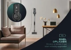 JAP Cyclone C3 - 4in1 Steelstofzuiger - Met Dweilfunctie - Anti-allergie - Snoerloos - Stofzuiger Zonder Zak - Verwisselbare Accu -Leifheit Store 1200x840 2