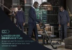 JAP Cyclone C3 - 4in1 Steelstofzuiger - Met Dweilfunctie - Anti-allergie - Snoerloos - Stofzuiger Zonder Zak - Verwisselbare Accu -Leifheit Store 1200x840 3