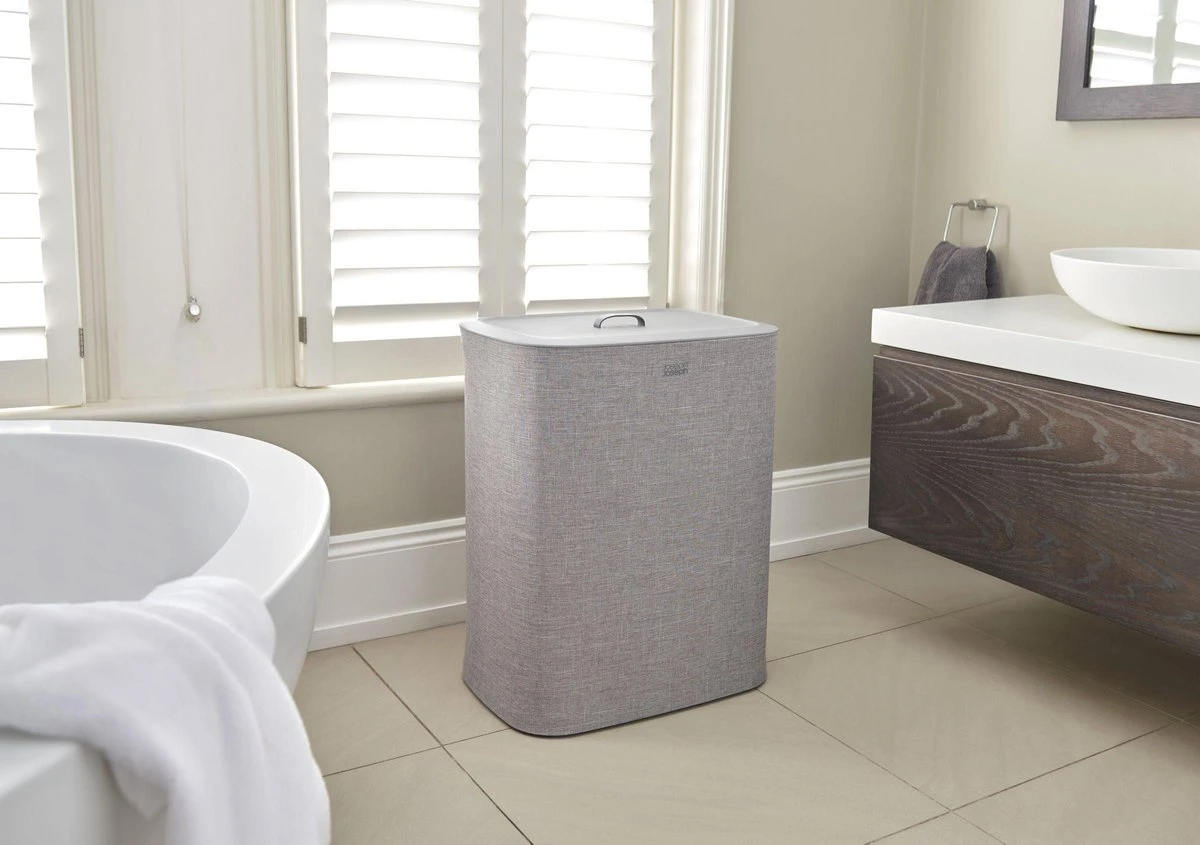 Tota Wasmand, 90 L, 2 Compartimenten, Grijs - Joseph Joseph 4 Tota Wasmand, 90 L, 2 Compartimenten, Grijs - Joseph Joseph - Afbeelding 4