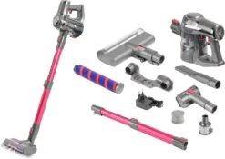 Roborock | Snoerloze Steelstofzuiger V12 - Steelstofzuiger Draadloos - Met Turbo Stand Led Verlichting In Mondstuk - Sterke Zuigkracht - Zonder Zak 4 In 1 - Inclusief Muurbeugel | Purple Edition 2022 -Leifheit Store 1200x851 2