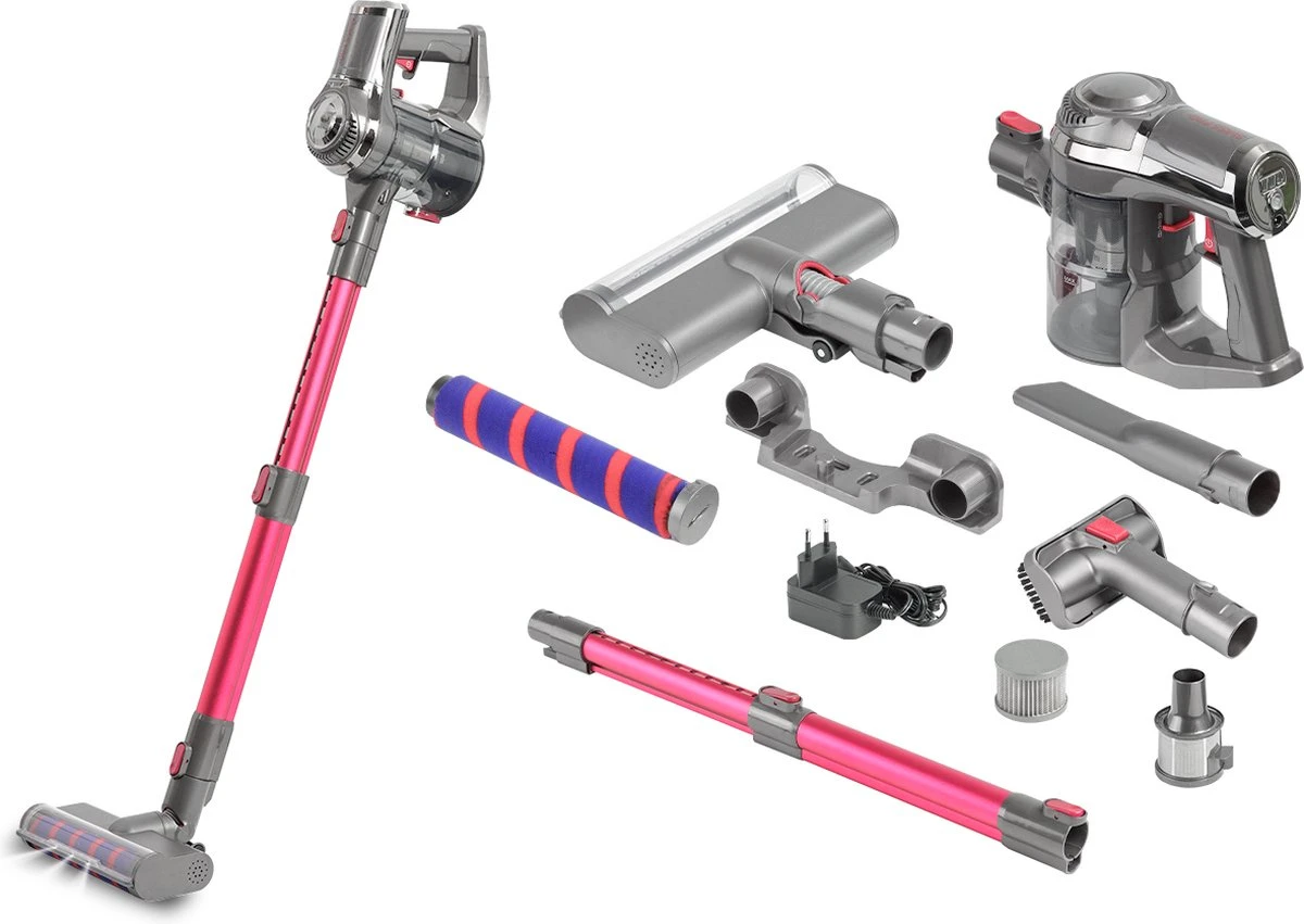 Swiss Pro+ Snoerloze Steelstofzuiger V12 Steelstofzuiger Draadloos Met Kruimelzuiger Led Verlichting In Mondstuk Sterke Zuigkracht 4In1! Zwitsers Kwaliteit 3 Swiss Pro+ Snoerloze Steelstofzuiger V12 Steelstofzuiger Draadloos Met Kruimelzuiger Led Verlichting In Mondstuk Sterke Zuigkracht 4In1! Zwitsers Kwaliteit - Afbeelding 3