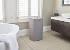 Tota Wasmand, 60 L, 2 Compartimenten, Grijs - Joseph Joseph -Leifheit Store 1200x856 4