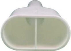 Whirlpool - Dubbele Afvoer Trechter Splitter Voor 2 Apparaten - Geschikt Voor Wasmachine, Vaatwasser, Droger - Wit