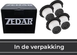Zedar S600 Steelstofzuiger Filter 4 Stuks -Leifheit Store 1200x865 6