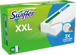 Swiffer Vloerreiniger XXL Droge Doekjes - Voordeelverpakking 6 X 16 Navullingen -Leifheit Store 1200x867