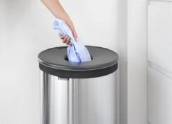 Brabantia Wasmand - 60 L - Matt Steel Met Kunststof Deksel -Leifheit Store 1200x871 1