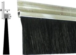 Deurborstel - Stripborstel - 90 Cm Aluminium H-profiel - Woonaccessoires - Deurstrip 21 Deurborstel - Stripborstel - 90 Cm Aluminium H-profiel - Woonaccessoires - Deurstrip -Leifheit Store 1200x875 1