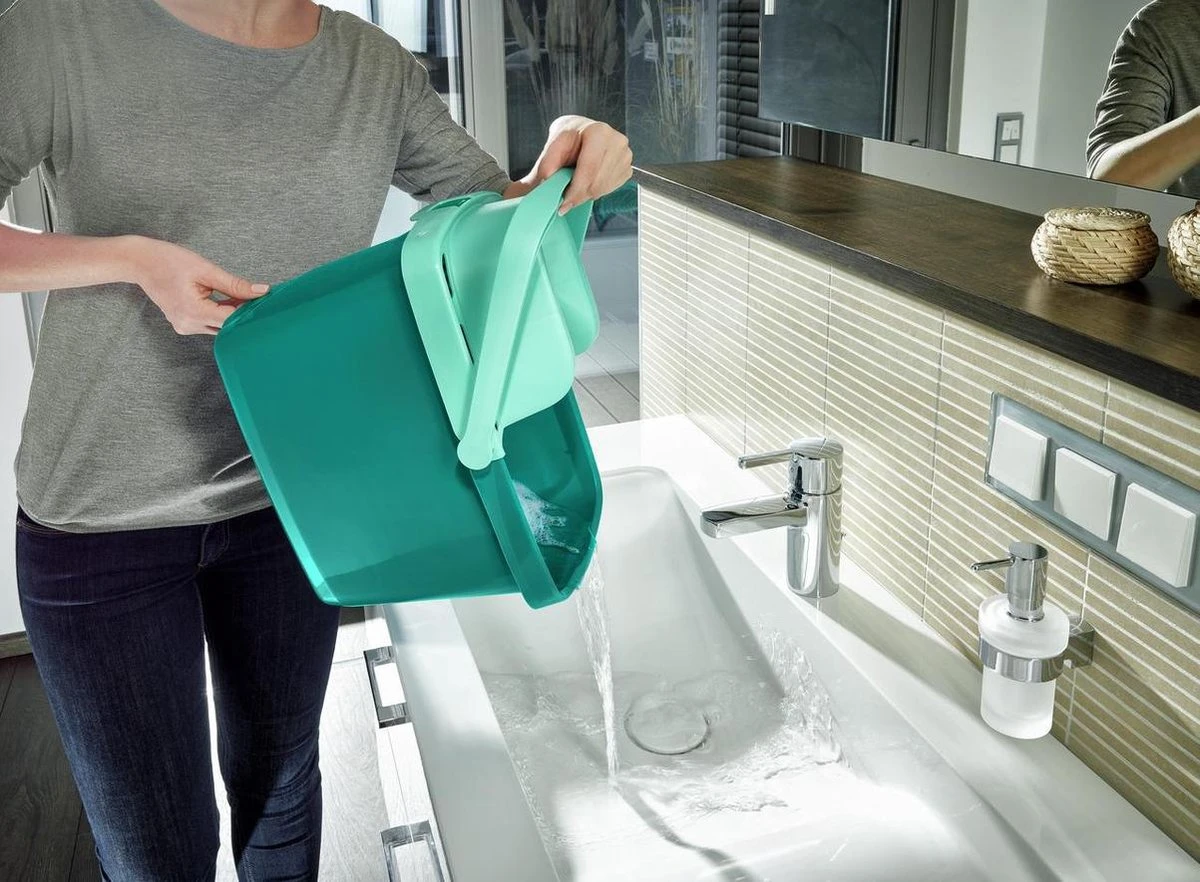 Leifheit Combi Clean Vloerwisser M - Compleet Systeem - Micro Duo - 33 Cm Wisbreedte 5 Leifheit Combi Clean Vloerwisser M - Compleet Systeem - Micro Duo - 33 Cm Wisbreedte - Afbeelding 5