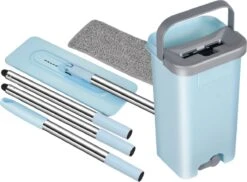 Benson Vloerwisser + Emmerset Compact + Microvezel Pad | Dweil -Leifheit Store 1200x882 4