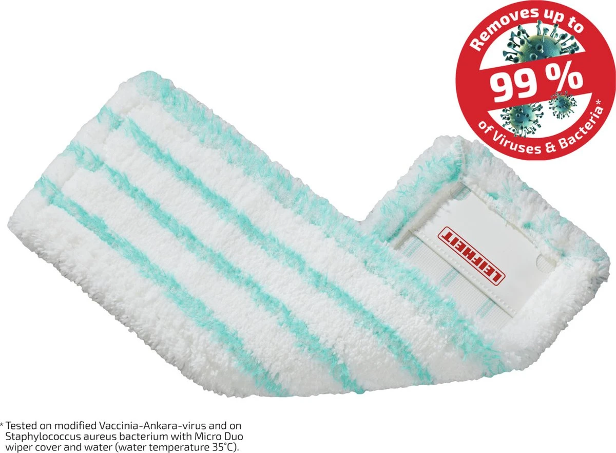 Leifheit Profi Overtrek Vloerwisser Xl - 42 Cm Gevouwen Micro Duo 4 Leifheit Profi Overtrek Vloerwisser Xl - 42 Cm Gevouwen Micro Duo - Afbeelding 4