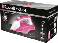 Russell Hobbs Light & Easy Pro Strijkijzer / Stoomstrijkijzer 26461-56 - Roze -Leifheit Store 1200x885 9