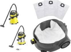 Stofzuigerzakken - 10 Stuks - Geschikt Voor Kärcher O.a. WD4, WD5, WD6 - Stofzakken Set -Leifheit Store 1200x886 2