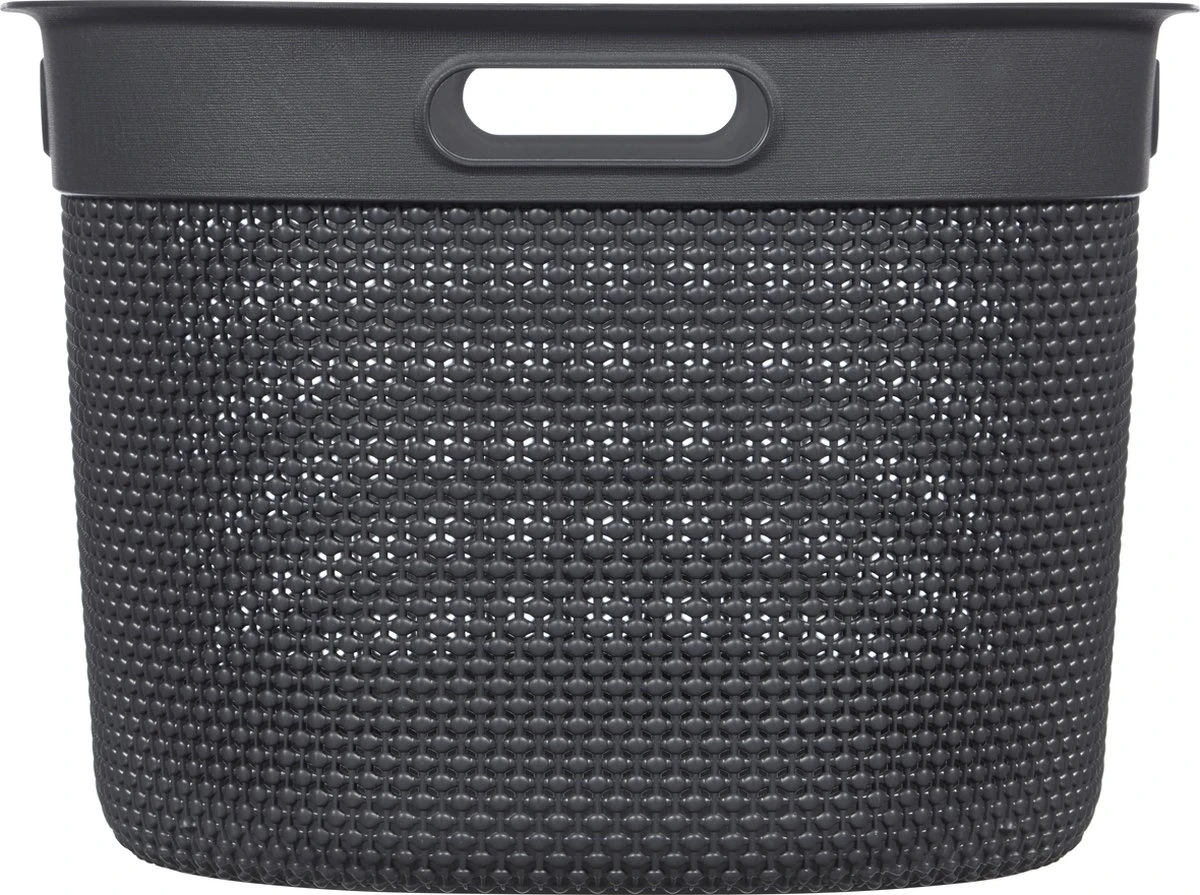 Curver Filo Wasmand - 45L - Donkergrijs 3 Curver Filo Wasmand - 45L - Donkergrijs - Afbeelding 3