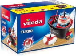 Vileda TURBO 2in1 - Pedaalsysteem Met 2 Navullingen -Leifheit Store 1200x896
