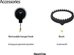 SteamOne S-Travel Kledingstomer - Zwart -Leifheit Store 1200x897 22