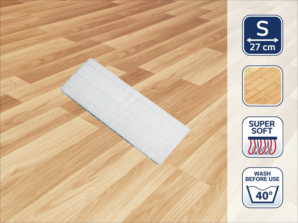 Leifheit Picobello S Super Soft Vervangingspad - 27 Cm 4 Leifheit Picobello S Super Soft Vervangingspad - 27 Cm - Afbeelding 4