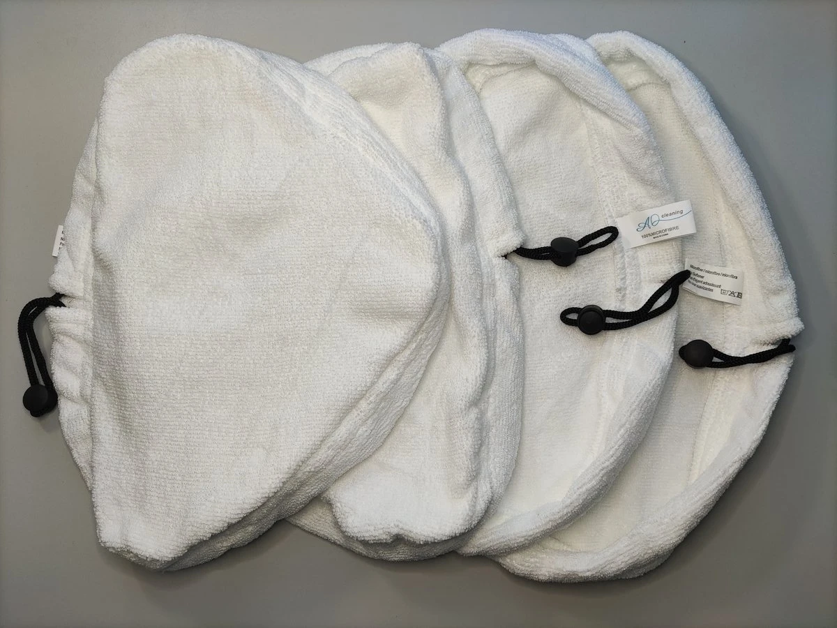 Microvezeldoeken - Microvezelpads Geschikt Voor Driehoekige Stoomreiniger Mop - 4 Stuks 1 Microvezeldoeken - Microvezelpads Geschikt Voor Driehoekige Stoomreiniger Mop - 4 Stuks