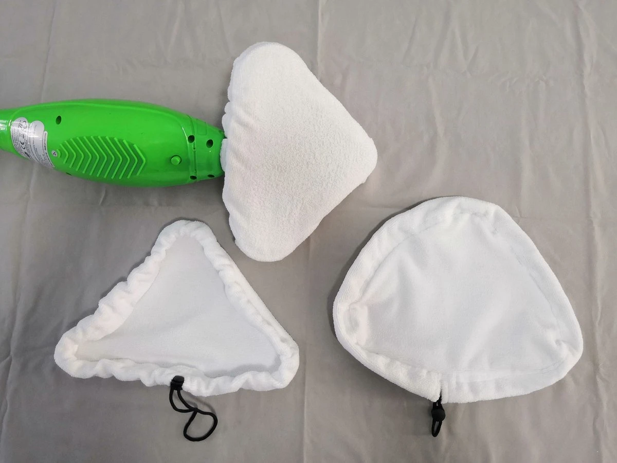Microvezeldoeken - Microvezelpads Geschikt Voor Driehoekige Stoomreiniger Mop - 4 Stuks 5 Microvezeldoeken - Microvezelpads Geschikt Voor Driehoekige Stoomreiniger Mop - 4 Stuks - Afbeelding 5