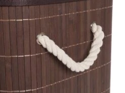 Bamboe Wasmand - Met Extra Waszak Met 2 Vakken - Bruin -Leifheit Store 1200x900 45