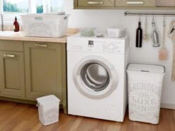 Kis Chic Deluxe Wasbox - 60L - 44x35x61cm - Gebroken Wit -Leifheit Store 1200x900 51