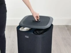 Tota Wasmand, 60 L, 2 Compartimenten, Zwart - Joseph Joseph -Leifheit Store 1200x900 54